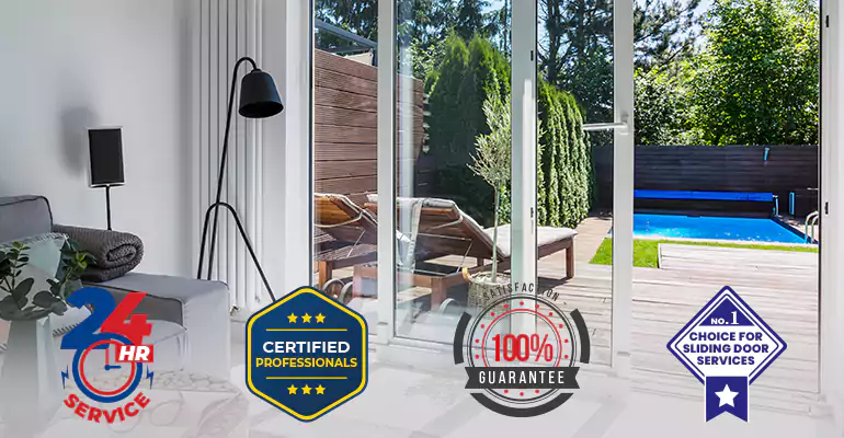 Glass Balcony Sliding Door Repair in Miami Springs
