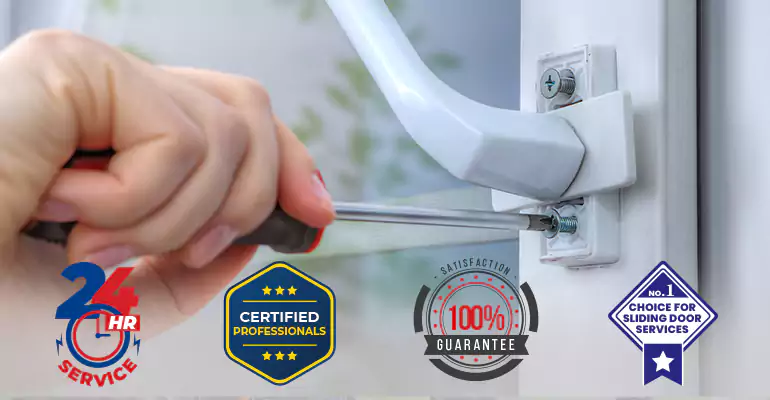 Broken Patio Door Handle Repair in Miami Springs