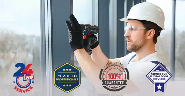Sliding Glass Door Pin Lock Installation in Miami Springs