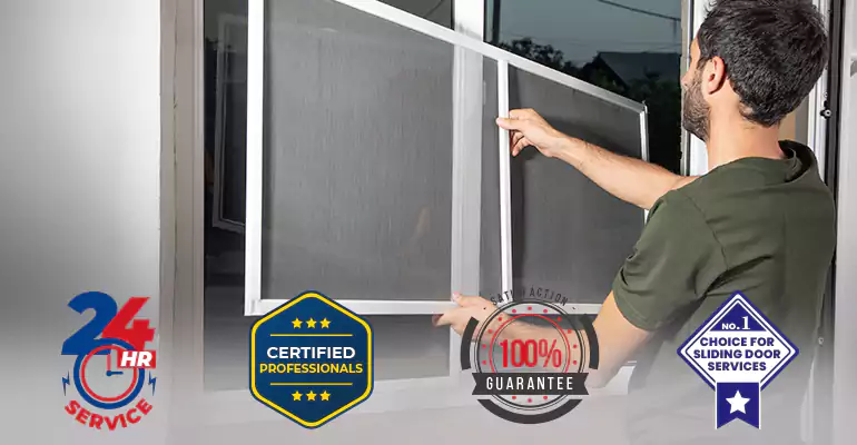 Sliding Screen Door Frame Repair in Miami Springs