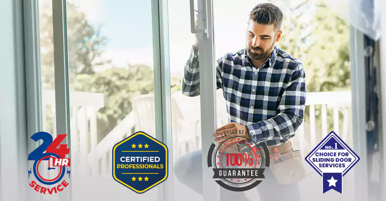 Residential Impact Sliding Glass Door Repair in Miami Springs