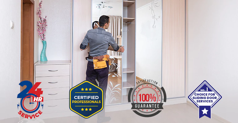 Sliding Closet Door Installation in Miami Springs, FL