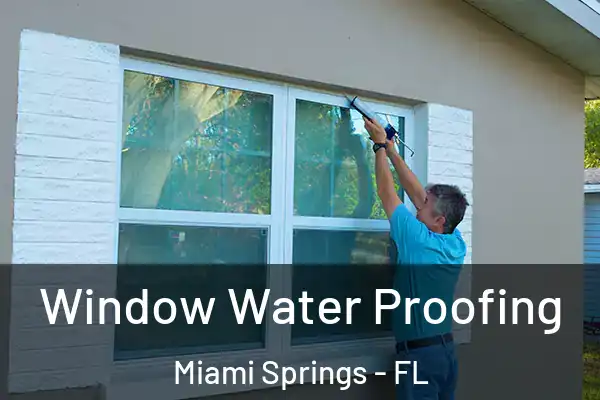 Window Water Proofing Miami Springs - FL